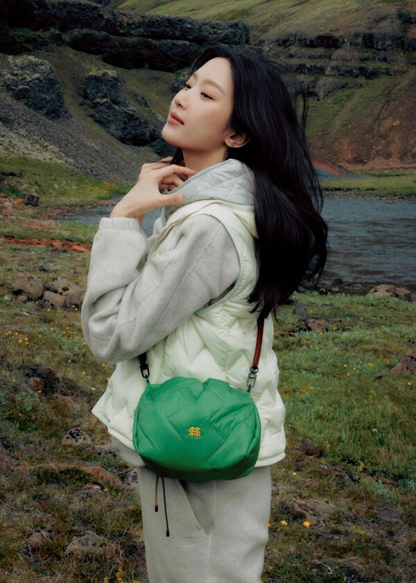 코오롱스포츠, 문가영과 함께한 ‘솟솟다운’ 캠페인 공개 / 사진=코오롱FnC