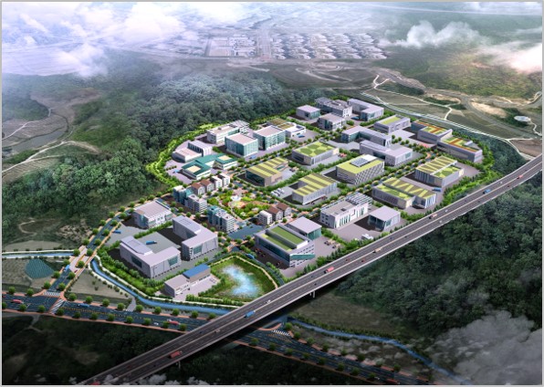 충주 법현산업단지가 지난 9월 제110차 충청북도 지방산업단지계획심의위원회 심의를 통과, 이달 4일 산업단지계획이 승인·고시되어 충주시의 신산업 발전에 한걸음 더 다가섰다고 4일 밝혔다. 사진= 충주시