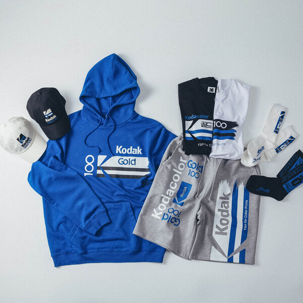 ㈜하이라이트브랜즈(대표 이준권)가 전개하는 브랜드 코닥어패럴이 ‘골드 100 캡슐 컬렉션’을 출시했다. 사진= 코닥어패럴