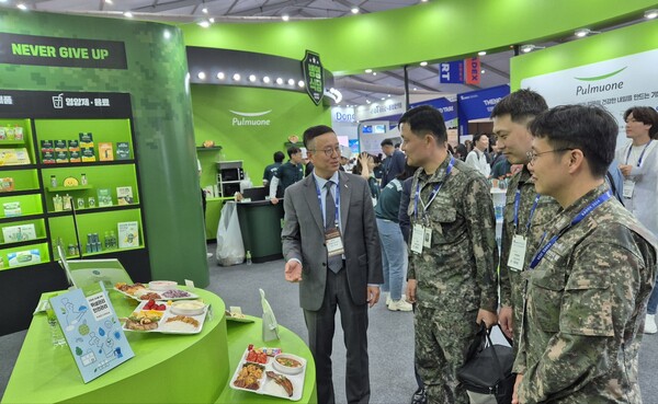  풀무원은 ‘KADEX 2024(대한민국 국제방위산업전시회)’에 참가했다. 사진= 풀무원