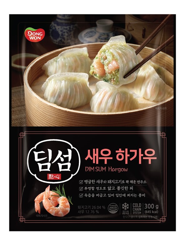 동원F&B가 딤섬류 4종의 포장재에 친환경 포장재인 미세발포필름을 국내 최초로 도입한다고 7일 밝혔다. 사진= 동원F&B