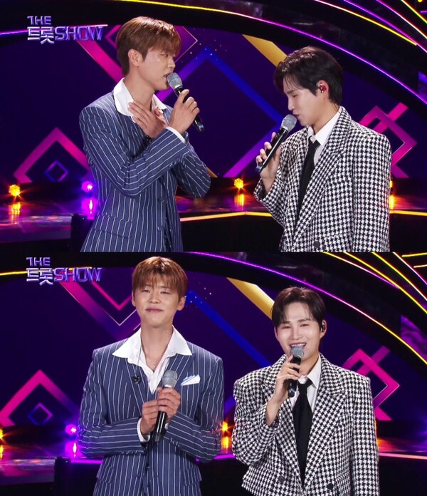 SBS FiL·SBS M '더트롯쇼' 박지현. 사진= 유튜브 'THE트롯보라고' 영상캡처