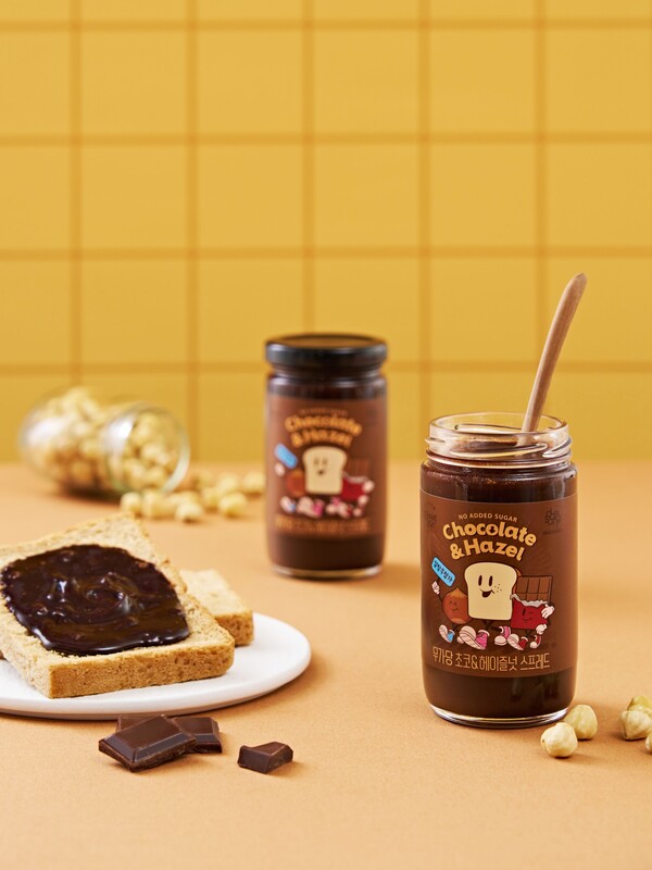 대상다이브스 복음자리가 당 함량은 낮추고, 생초콜릿의 풍미와 달콤함은 그대로 살린 신제품 ‘무가당 초코&헤이즐넛 스프레드’를 출시한다고 8일 밝혔다. 사진= 대상그룹