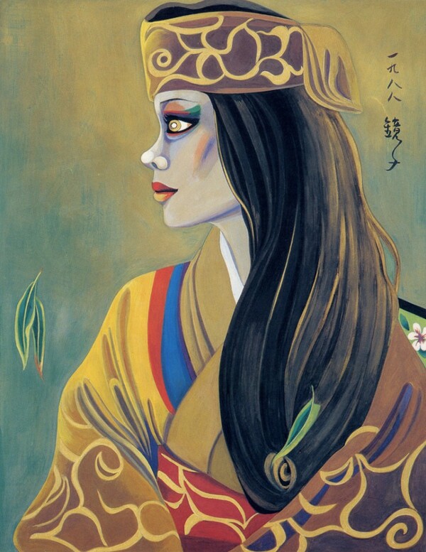 천경자 화백의 아이누여인. 사진= 고흥군