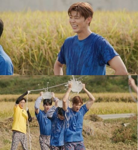 박지현은 안성재 셰프가 봐도 감탄할 경이로운 채썰기와 황금 비빔국수 소스로 군침 자극 비빔국수를 뚝딱 완성해냈다. 사진=  TV조선 '트랄랄라 유랑단' 