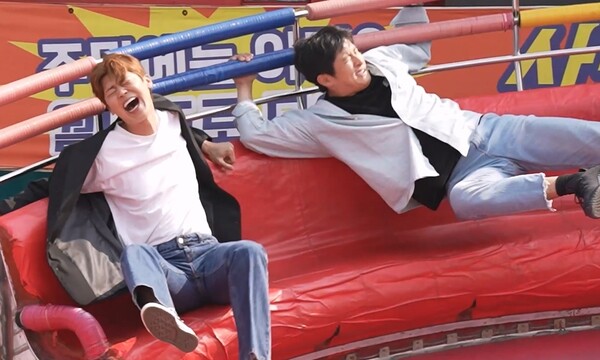 ‘영웅형제’ 기안84와 박지현의 첫 여행기. 사진= MBC ‘나 혼자 산다’