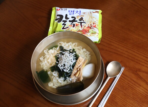 면서울 김도윤 셰프 협업 메뉴. 사진= 농심