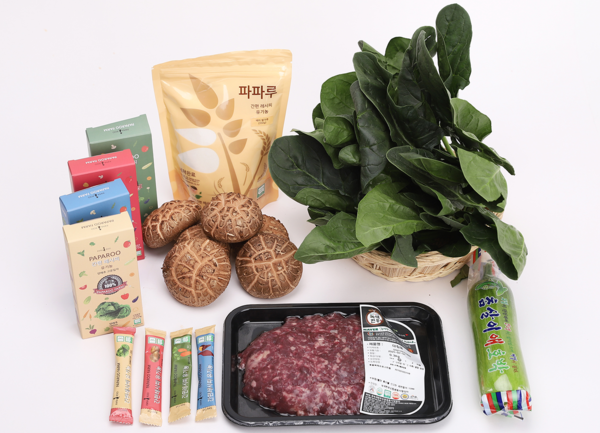 친환경농산물 꾸러미 / 사진 = 전라남도