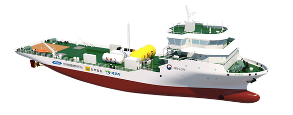 해상실증선박(K-GTB) 시제 조감도 / 사진 = 목포시