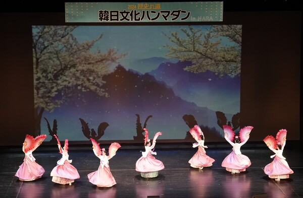 한일 우호증진 문화축제- 나라현 한일 문화 한마당(부채춤) / 사진=전남도