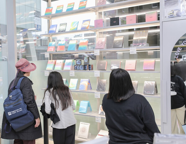 CU 엔터 특화 뮤직라이브러리. 사진= BGF리테일