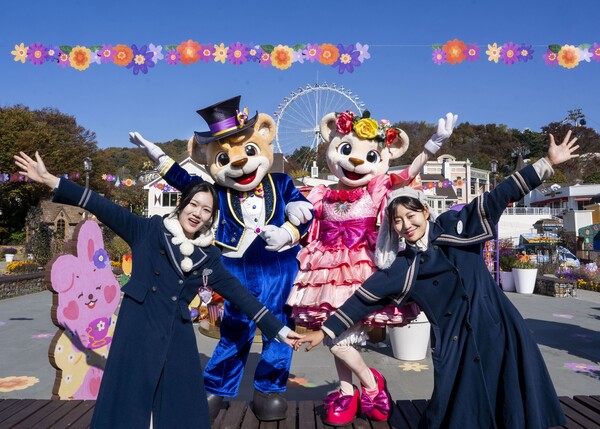 에버랜드, 레니와 라라 캐릭터 / 사진=삼성물산