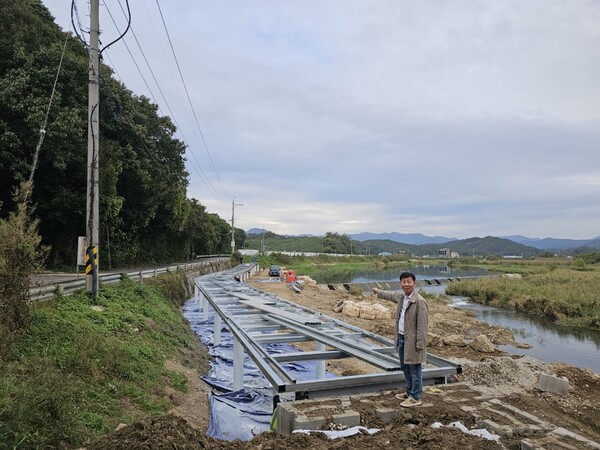 소양천자전거도로현장_유이수 의원 / 사진=완주군