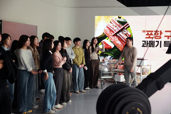 NS홈쇼핑 충남대학교 대학생 대상 NS견학프로그램 실시 / 사진=NS홈쇼핑