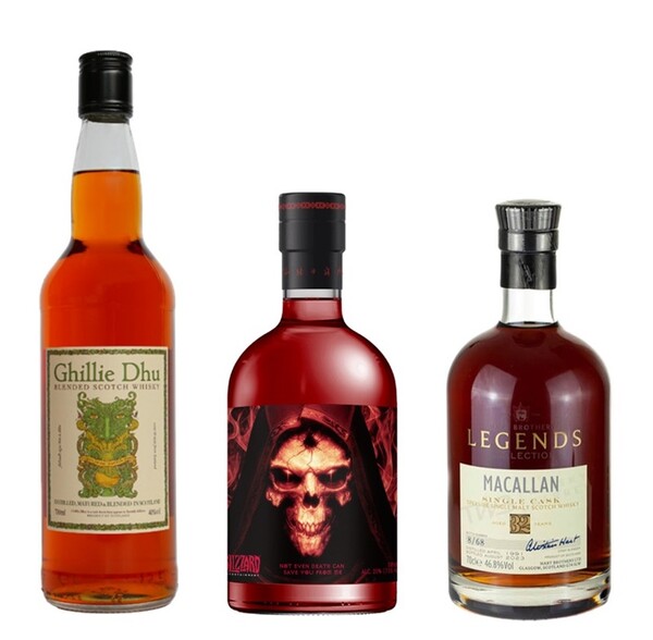 CU 길리듀, 디아블로 악마의영혼, 맥켈란 32년 / 사진=BGF리테일