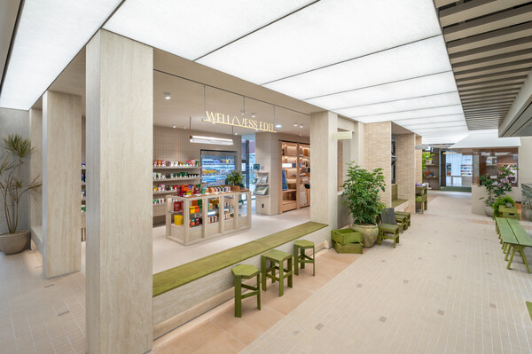 올리브영N 성수 3층에 위치한 ‘웰니스 에딧’의 대표 이미지. 사진= CJ올리브영