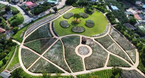 장성무궁화공원이 전라남도 친환경디자인 공모전에서 최우수상을 수상했다 / 사진=장성군