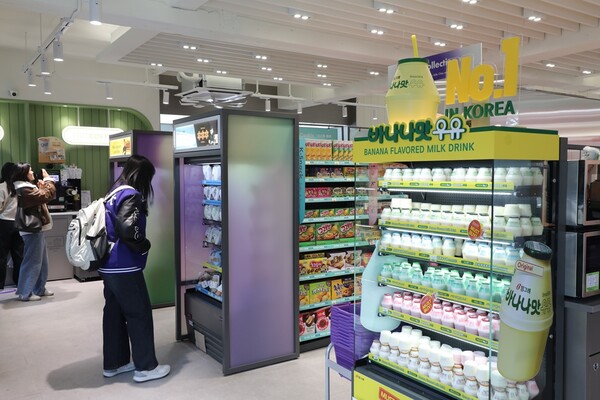 CU 명동에 K-푸드 특화 편의점. 사진= BGF 리테일