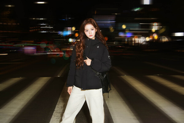 엔믹스 해원 설윤과 함께 캠페인 전개 및 다운 신제품 공개. 사진= 르꼬끄 스포르티브