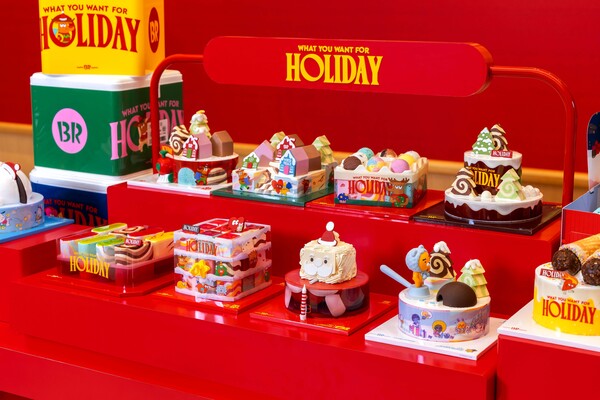 2024년 크리스마스 케이크 17종 출시. 사진= SPC 배스킨라빈스