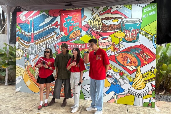 농심이 인도네시아 자카르타 현지에서 신브랜드를 알리기 위한 ‘Shinsational DAY(이하 신세이셔널 데이)’ 행사를 성료했다고 3일 밝혔다. 사진= 농심