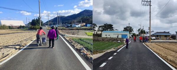 신안군 마을 안길 정비사진 / 사진 = 신안군