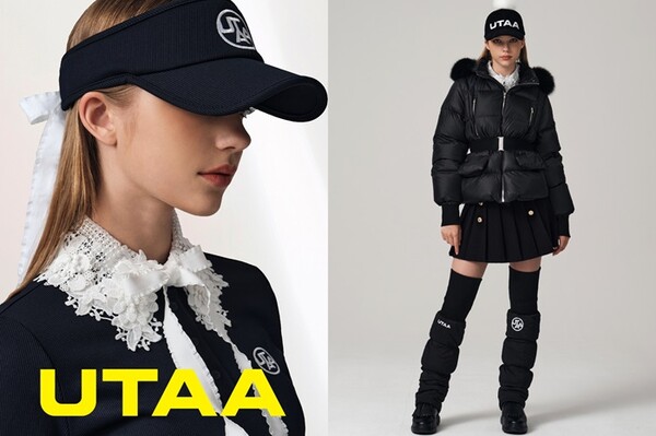 제이엔지코리아의 프리미엄 골프웨어 브랜드 ‘유타(UTAA)’의 레이스 시리즈가 인기다. 사진= 제이엔지코리아