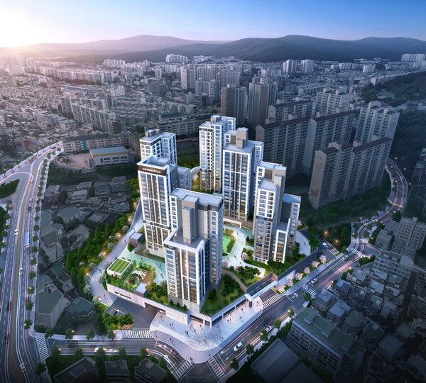 티케이케미칼 사하 경남아너스빌 시그니처 조감도 / 사진=SM그룹