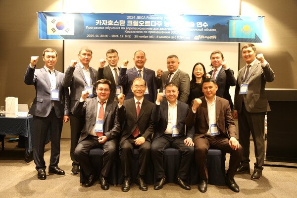 카자흐스탄 크질오르다주 농업 관계자 대상 농생명 기술 역량강화 연수 운영 / 사진=전라북도특별자치도
