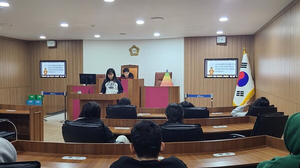 어린이청소년의회법정체험 / 사진=완주군