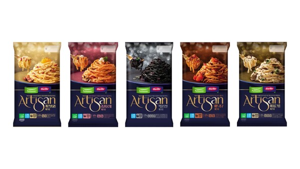 아티장 파스타 제품 5종. 사진= 풀무원