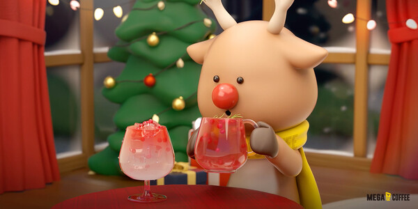 메가MGC커피의 크리스마스 컨셉 겨울 신메뉴가 누적 판매량 130만 개를 기록했다고 13일 밝혔다. 사진= 메가MGC커피