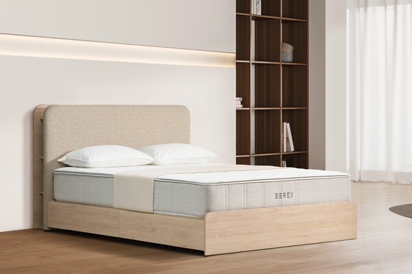 코웨이가 넉넉한 수납으로 공간 활용도를 높인 수납형 침대 프레임 ‘코웨이 비렉스 수납형 프레임’을 출시했다고 13일 밝혔다. 사진= 코웨이