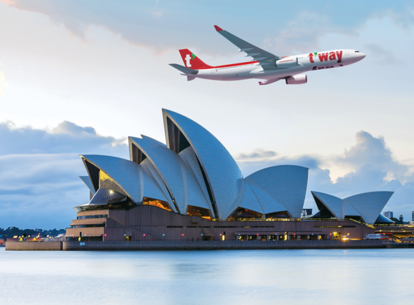 인천-시드니 노선 2주년 맞아 순항 / 사진=티웨이항공