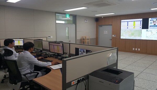 대기환경종합상황실 / 사진 = 광주광역시