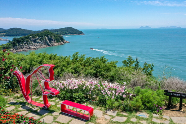 고흥 쑥섬마을 해상 비밀정원 / 사진 = 고흥군