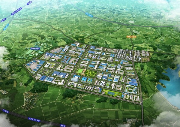 지평선산업단지 조감도 / 사진 = 김제시