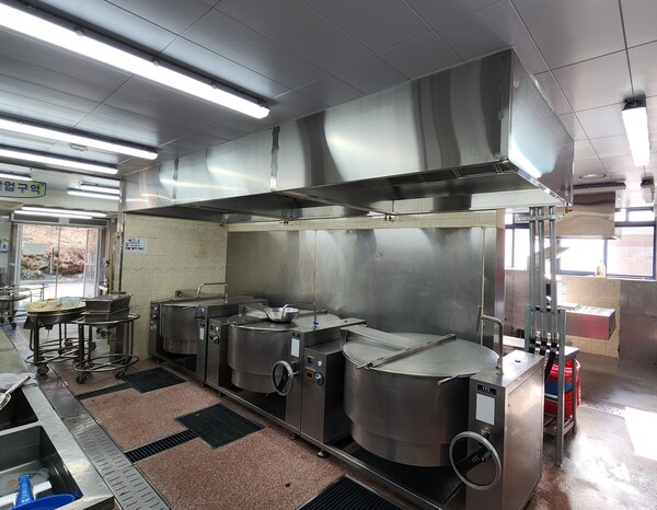 광주시교육청, ‘급식조리실 환기설비 개선공사’ 마무리 / 사진=광주시교육청