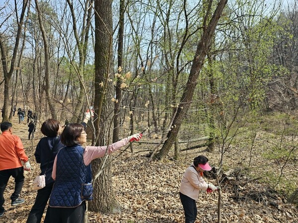 의정부시, 추동 숲정원 시민 참여단 첫 활동 시작 / 사진=의정부시
