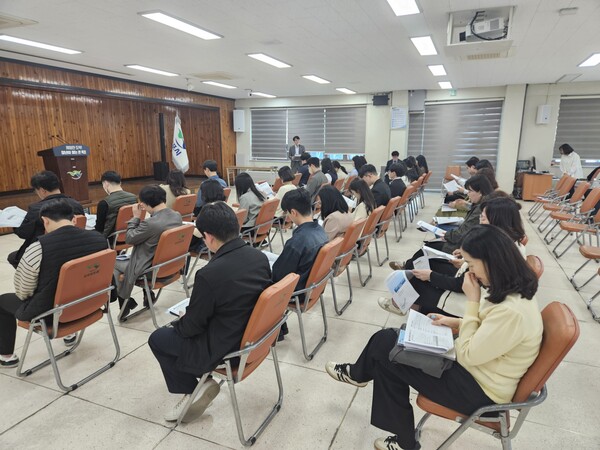 목포시, 직원 대상 청렴 간담회 실시 / 사진=목포시