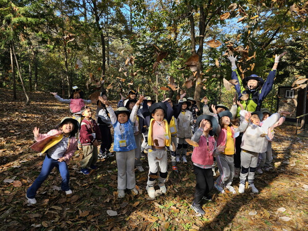 무안군 유아숲교육 운영 모습 / 사진=무안군