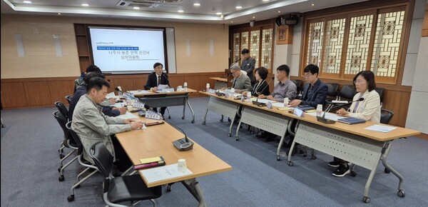 나주시 2025년 농촌인력 인건비 심의위원회 / 사진=나주시