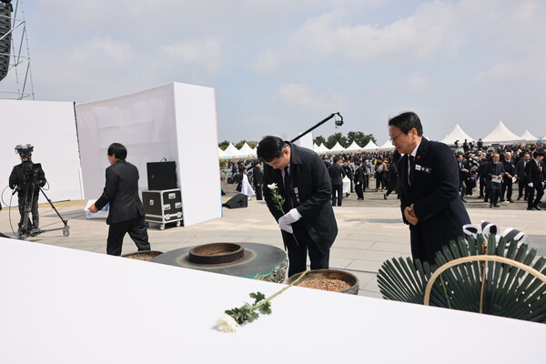 이정선 교육감, 제77주년 4·3희생자 추념식 참석 / 사진=광주광역시교육청