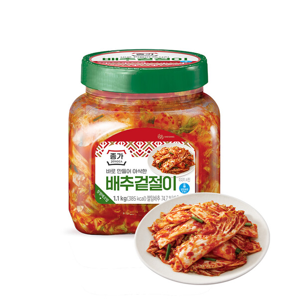 대상㈜ 종가, 바로 만들어 아삭한 ‘배추 겉절이’ 출시 / 사진=대상그룹