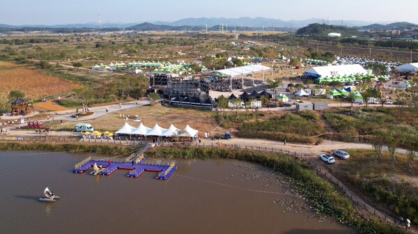 2024나주영산강축제 영산강 정원호소부 / 사진=나주시