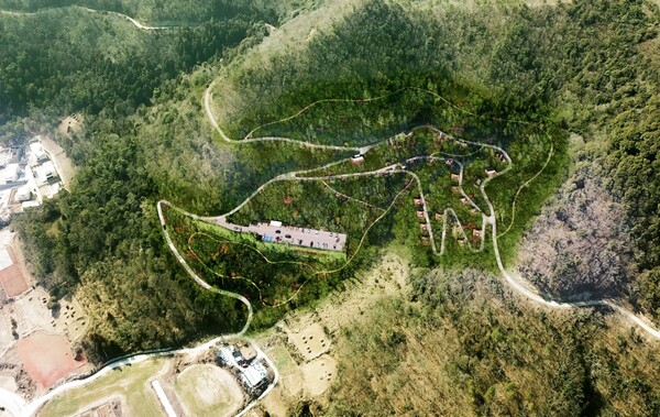 완도읍 가용리 일원에 조성될 숲속 야영장 조감도 / 사진=완도군