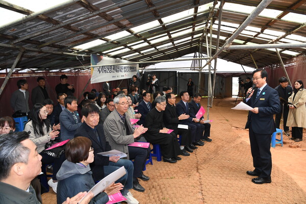 천주교 국가사적 현지심사 / 사진 = 완주군