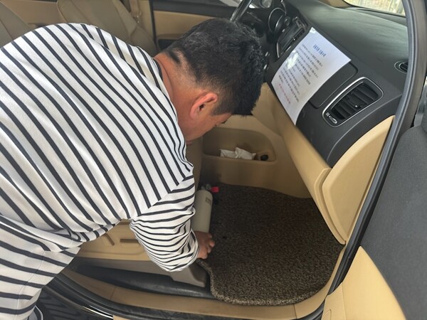 진도군, 공용차량 전체에 차량용 소화기 선제적 설치 / 사진 = 진도군