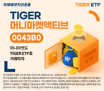 TIGER머니마켓액티브 / 사진=미래에셋자산운용