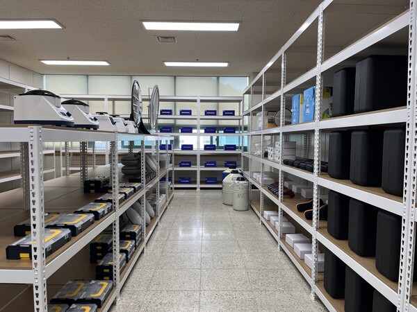 지난 21일 광주시교육청창의융합교육원 본관 4층에 개관한 과학교구 도서관 / 사진 = 광주광역시교육청